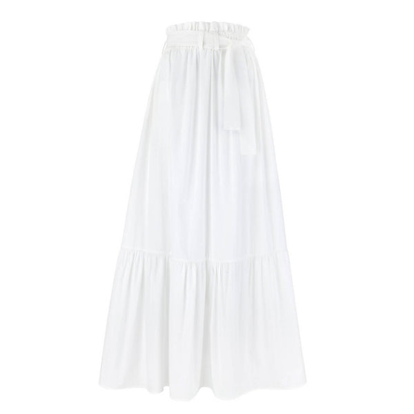 Cindy White Maxi Skirt - Space to Show