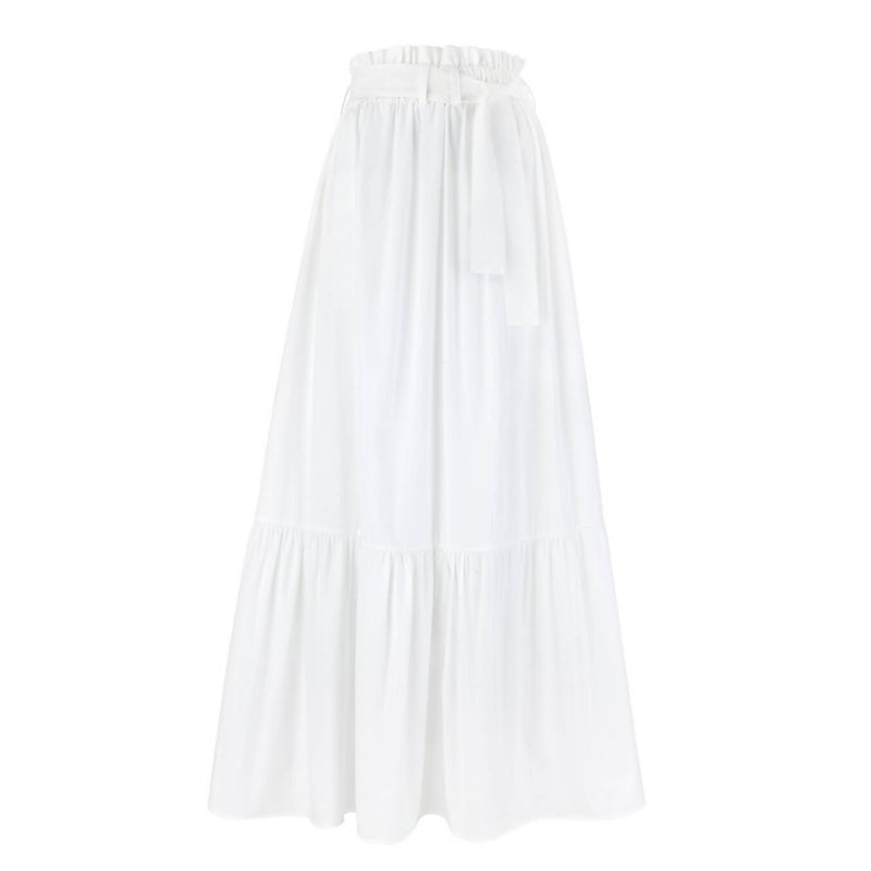 Cindy White Maxi Skirt - Space to Show