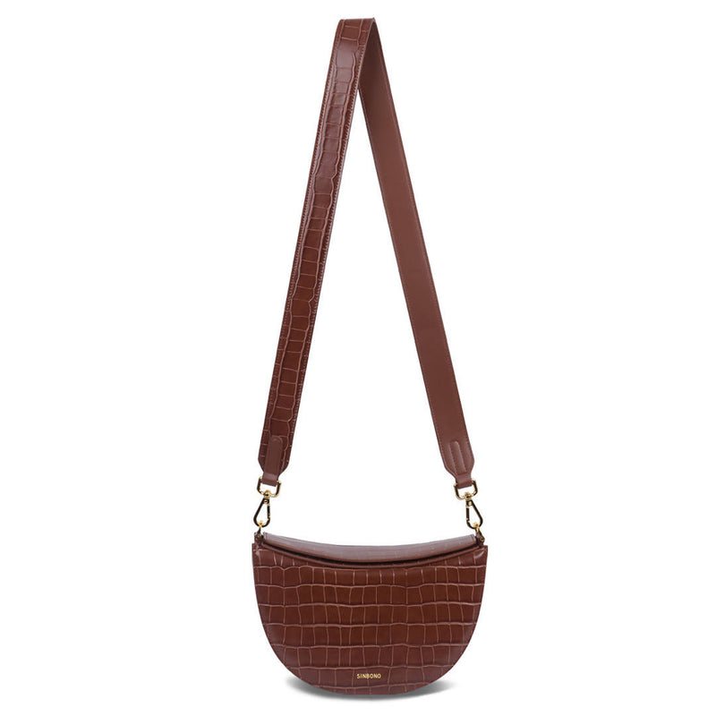 Kace Crossbody Bag - Brown - Space to Show