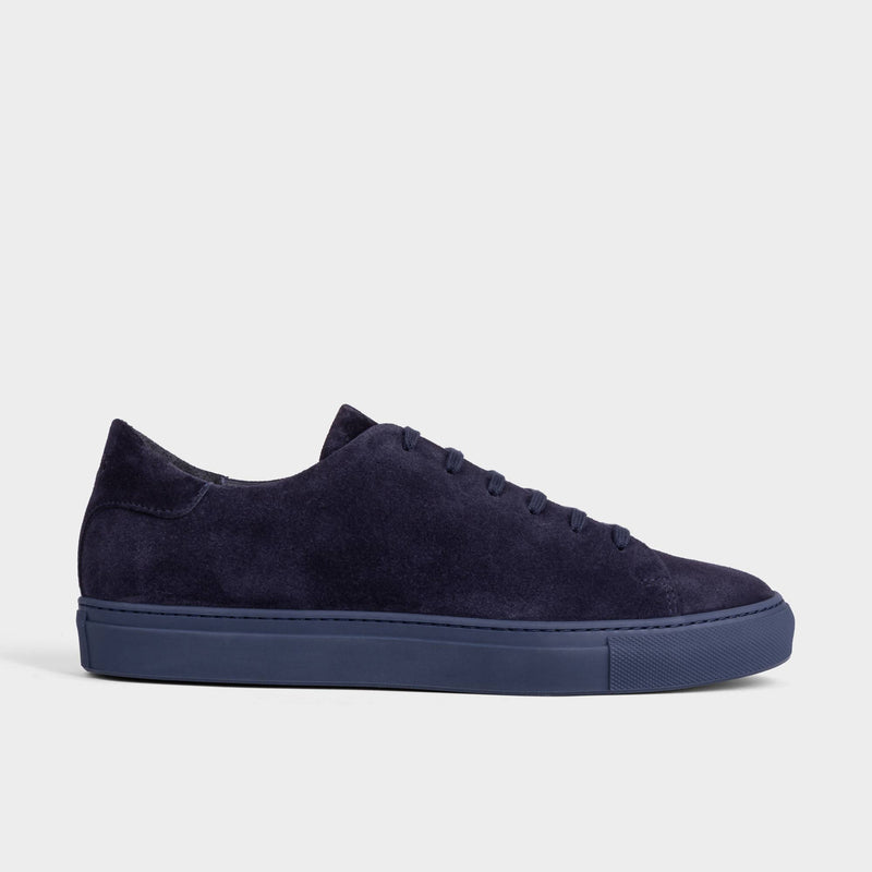 Suede Sneakers Blue - Alfredo - Space to Show