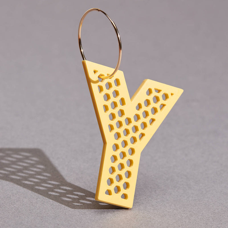 'Y' Statement Earrings - Space to Show