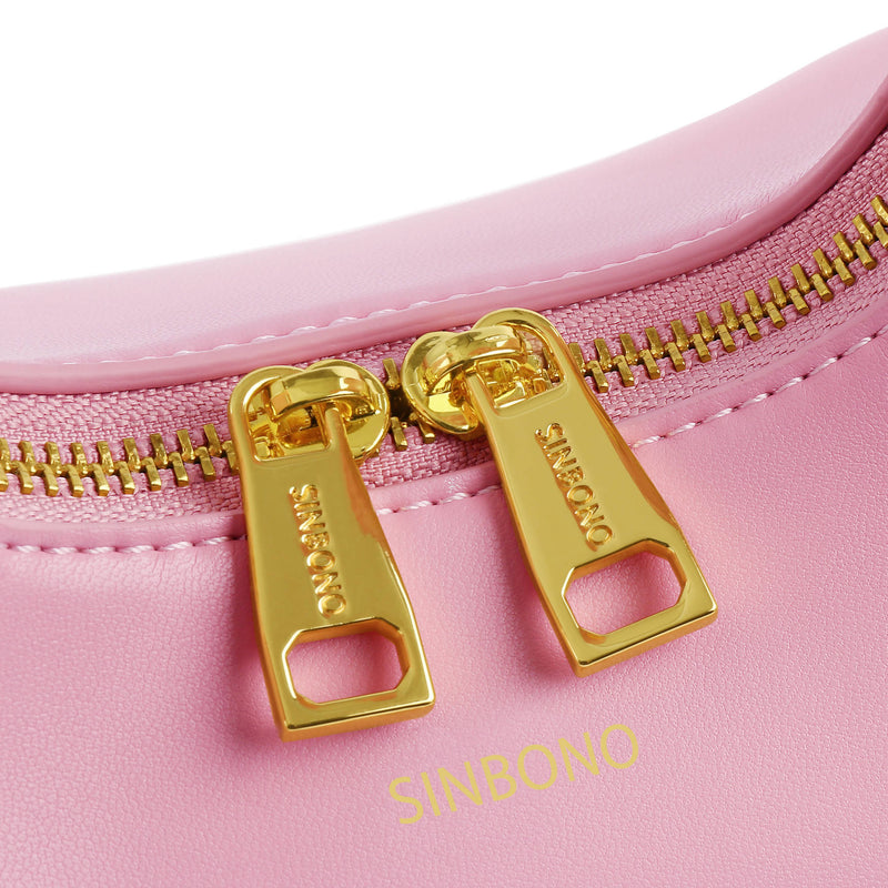 Vienna Top Handle Crossbody Bag - Pink - Space to Show