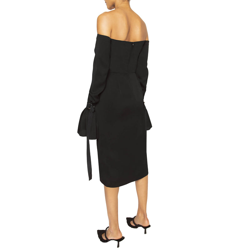 RETA: Off Shoulder Midi Dress - Space to Show