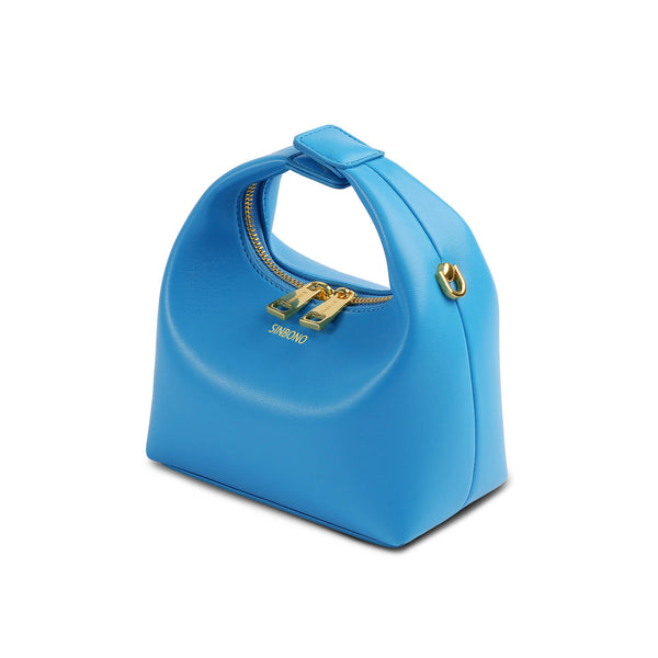 Vienna Top Handle Crossbody Bag - Lake Blue - Space to Show