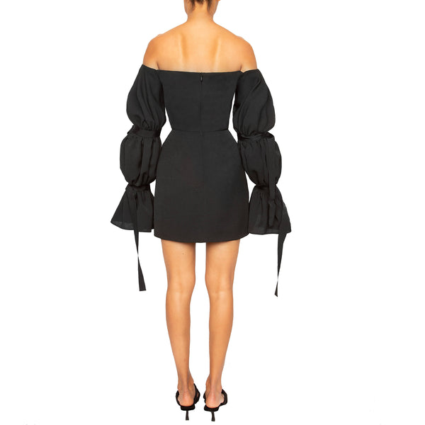 ASHA: Off Shoulder Mini Dress - Space to Show