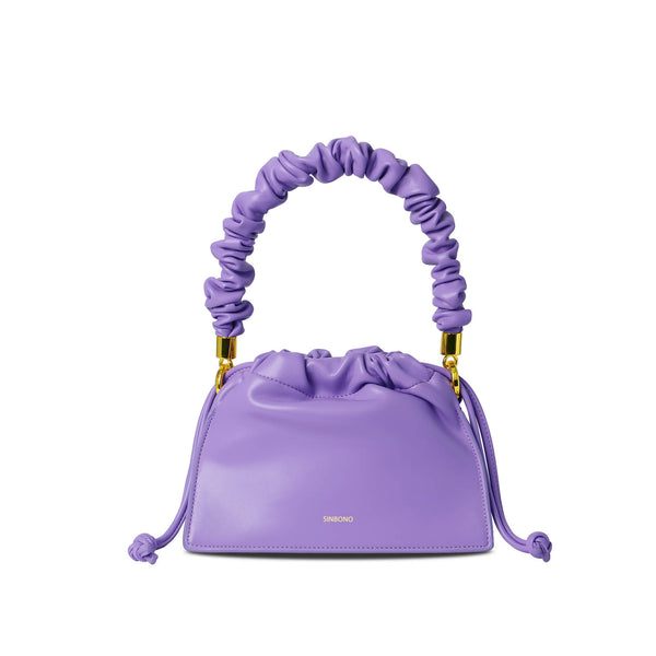 Drawstring Handbag - Purple - Space to Show