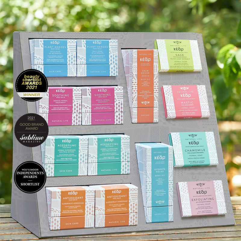 Kear natural greek skincare global awards
