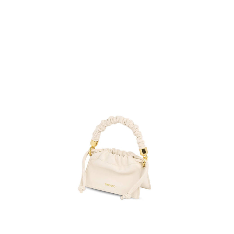 Mini Drawstring Handbag - Ivory - Space to Show