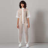 Sheer Jumpsuit - Space to Show