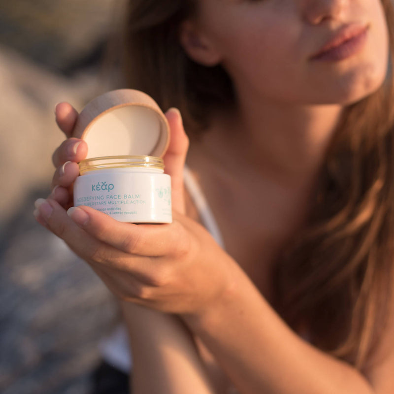 AgeDefying Face Balm with Herbal Superstars Multiple Action Natural Anti-Aging Cream