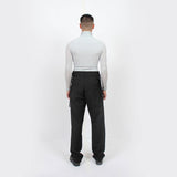 Pleated Adjustable Trousers : Black - Space to Show