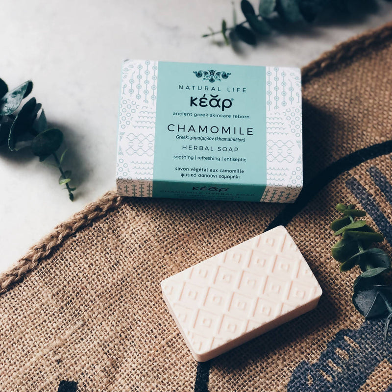Kear Chamomile Herbal Soap, soothing, refreshing, antiseptic