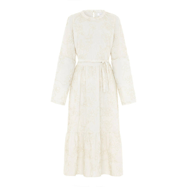 2 in 1 Nora Dress Cream White - Space to Show