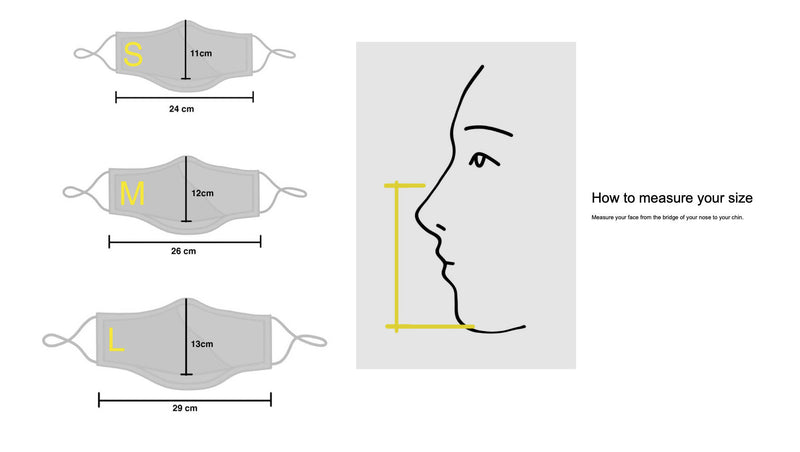 CBYW FACE COVERING - Yellow - Space to Show