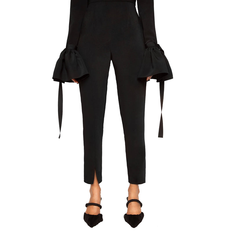 MOSI: Long Sleeve Jumpsuit With Tapered Leg Pants - Space to Show