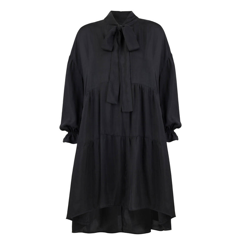 Amanda Black Short Dress - Space to Show