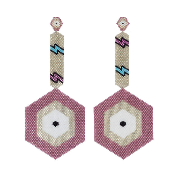 Aretes King Haiku Dos Rayos - Space to Show