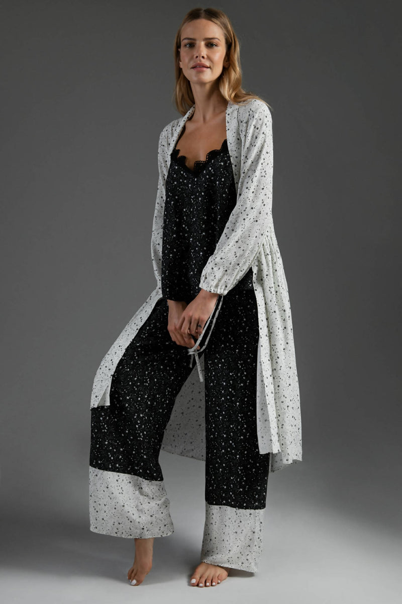 Gaia Ivory Smock Kimono - Space to Show
