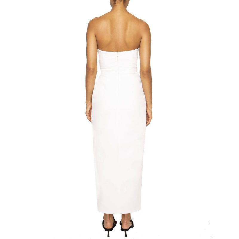 IMAN: Strapless Ankle Length Dress - Space to Show