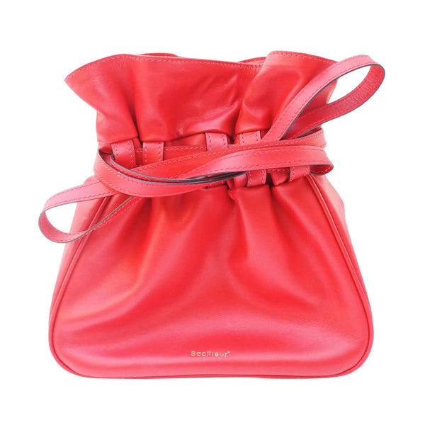 Sacfleur leather bag in red - Space to Show