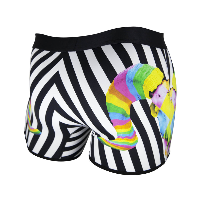 Men's boxer briefs / No.: UN16047 / Design title: psychedelic bull - Space to Show