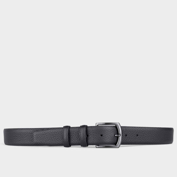 Handmade Leather Belt Black - Laurent - Space to Show