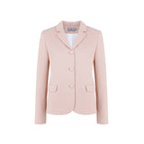 Vera Taupe Fitted Cotton-Mix Blazer - Space to Show