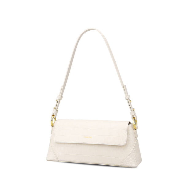 Amelia Shoulder Bag - Ivory - Space to Show