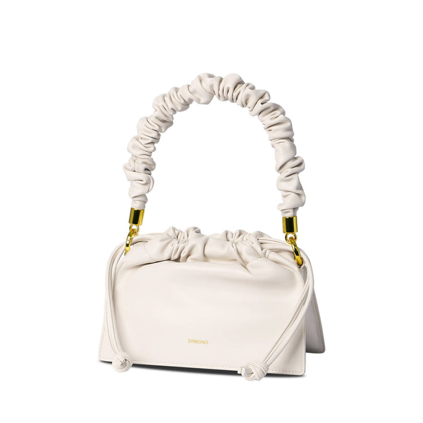 Drawstring Handbag - Ivory - Space to Show