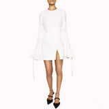 ZOLA: Long Sleeve Mini Dress - Space to Show